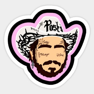 Post Malone 6 Sticker